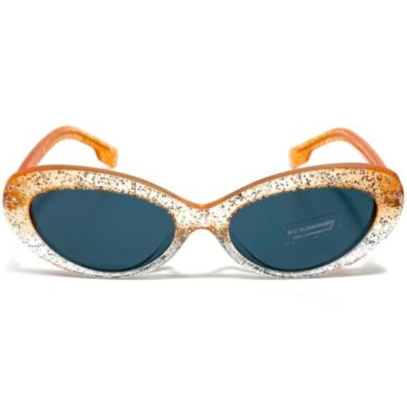 Burberry Women\'s Orange Glitter Sunglasses! main image 4